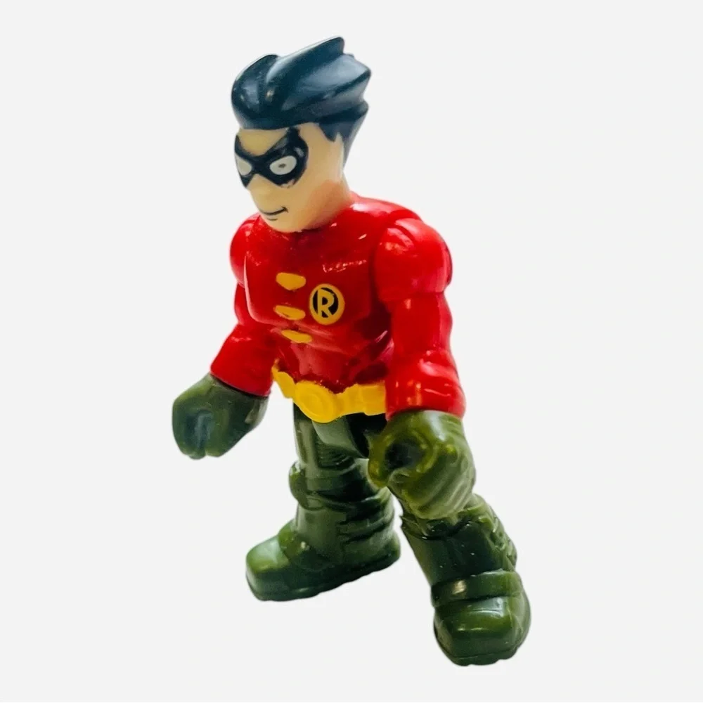 Imaginext DC super friend Red and Green Action Figure 3 in x 2 in